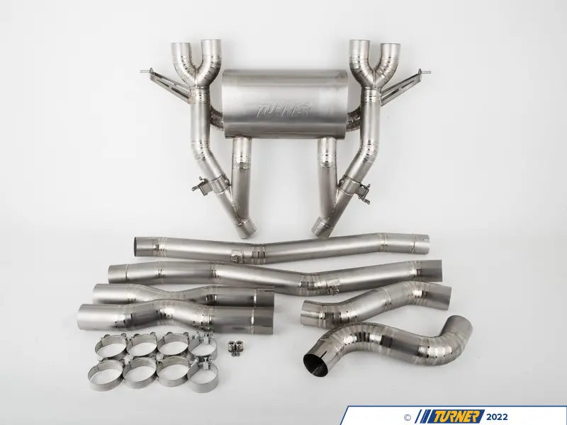 Turner Motorsports 2021+ BMW M3/M4 G8X Titanium Valved Catback Exhaust