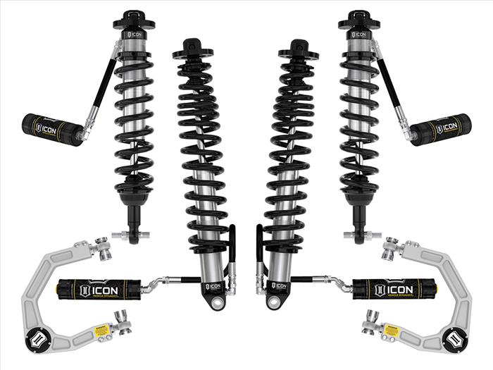 ICON Vehicle Dynamics 21+ BRONCO NON-SASQUATCH 3-4" LIFT STAGE 4 SUSPENSION SYSTEM BILLET