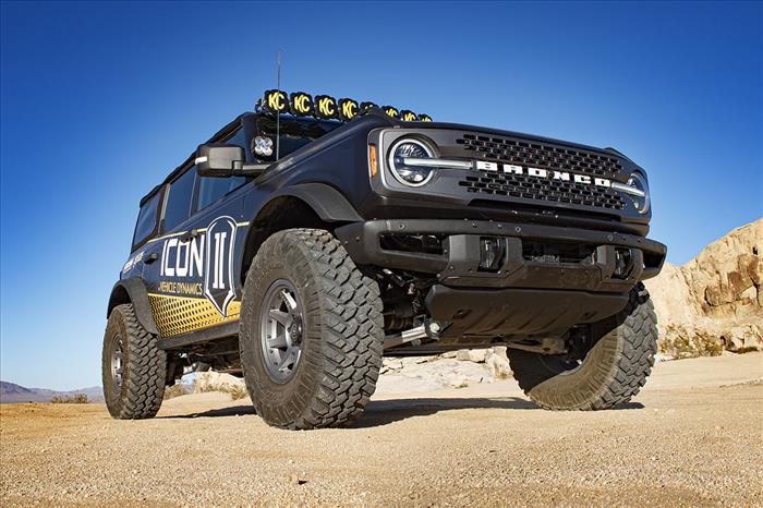 ICON Vehicle Dynamics 21+ BRONCO NON-SASQUATCH 3-4" LIFT STAGE 4 SUSPENSION SYSTEM BILLET