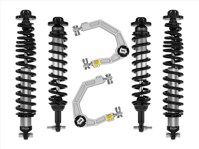 ICON Vehicle Dynamics 21+ BRONCO NON-SASQUATCH 3-4" LIFT STAGE 3 SUSPENSION SYSTEM BILLET