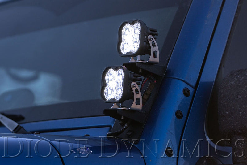 Diode Dynamics Stage Series 3" | Sport Yellow | SAE/DOT LED Pod - Pair - NEO Garage