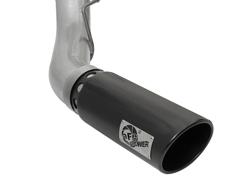 2017-2021 Ford F250/350/450 aFe Large Bore-HD 5" 409 Stainless Steel DPF-Back Exhaust System