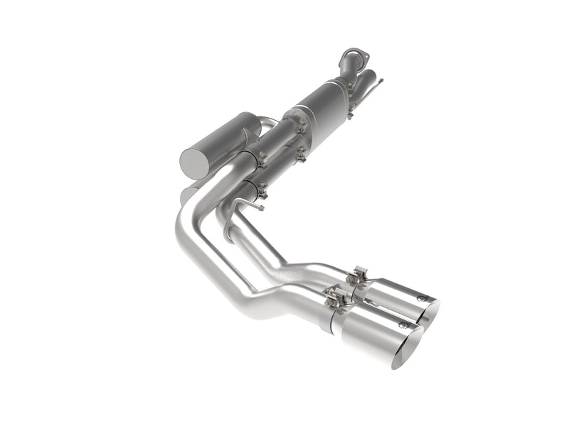 2017-2021 Ford F250/350, aFe Power Rebel Series 3" 409 Stainless Steel Cat-Back Exhaust System