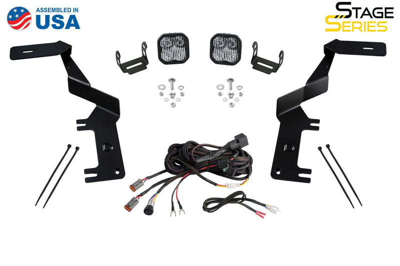 Stage Series Backlit Ditch Light Kit for 2017-2022 Ford Super Duty