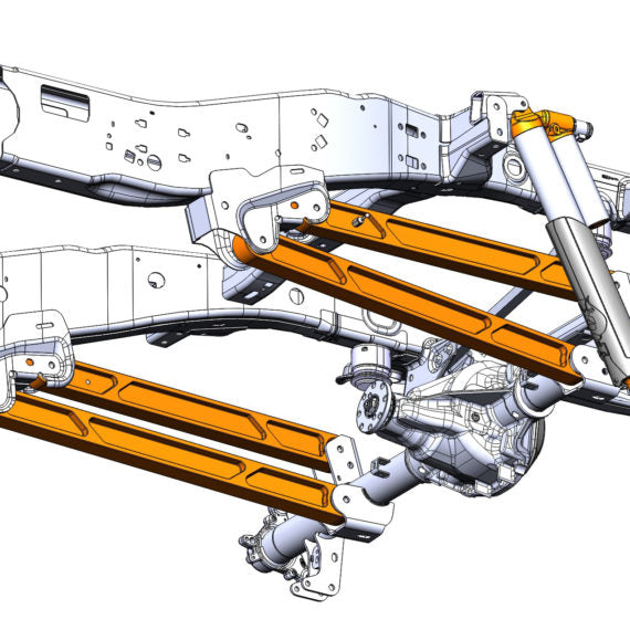 2021+ Ford F150 Raptor Gen 3 RPG Billet Upper Lower Link Kit