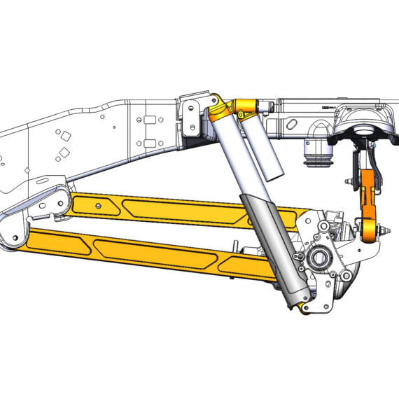 2021+ Ford F150 Raptor Gen 3 RPG Billet Upper Lower Link Kit