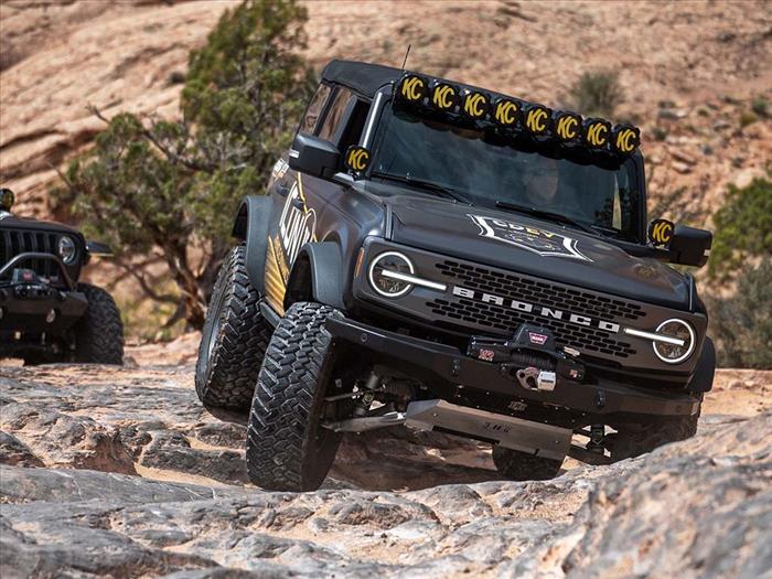 ICON Vehicle Dynamics 21+ BRONCO HOSS 1.0 PKG 1.375-3" LIFT STAGE 2 SUSPENSION SYSTEM TUBULAR