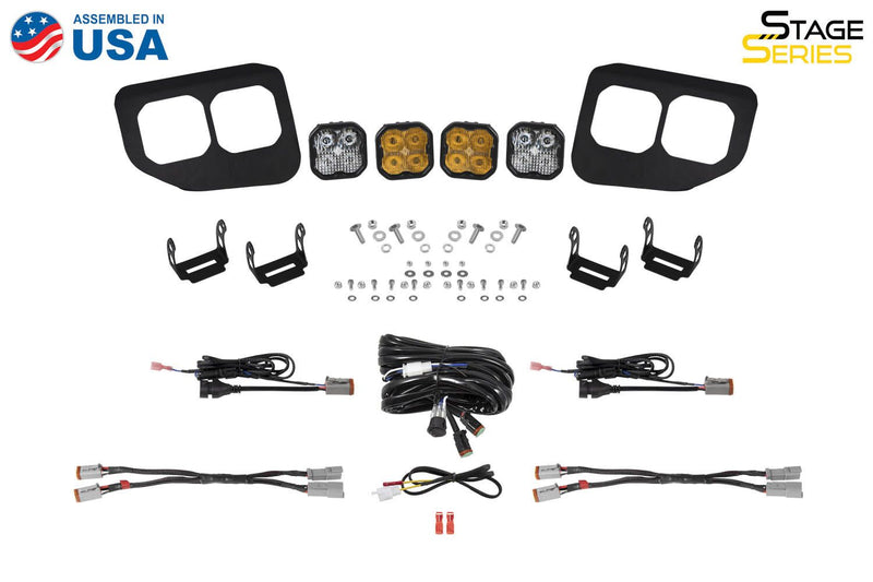 Stage Series Fog Pocket Kit for 2020-2022 Ford Super Duty