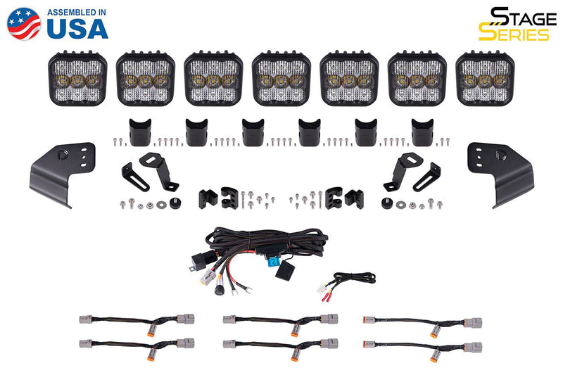 Diode Dynamics SS5 Windshield CrossLink Lightbar Kit for 2021-2023 Ford Bronco