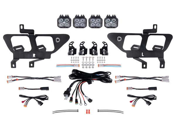 Diode Dynamics Stage Series Fog Pocket Kit for 2021-2023 Ford F-150