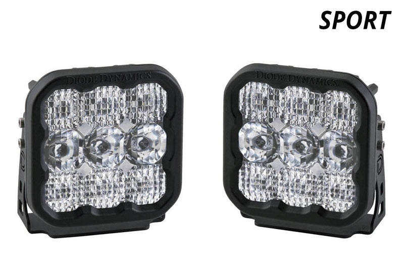 Diode Dynamics Stage Series 5" White Sport LED Pod (pair)