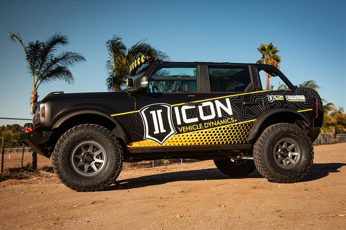 ICON Vehicle Dynamics 21+ BRONCO TUBULAR UCA DJ PRO KIT